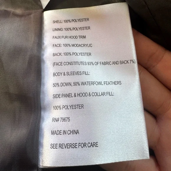 Michael Kors Downy Coat - Jacket Size M - Picture 3 of 5